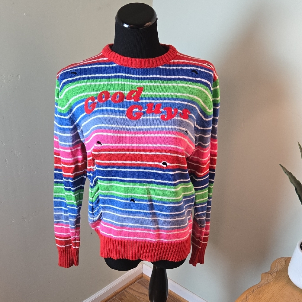 Universal Chucky Halloween Knit Sweater